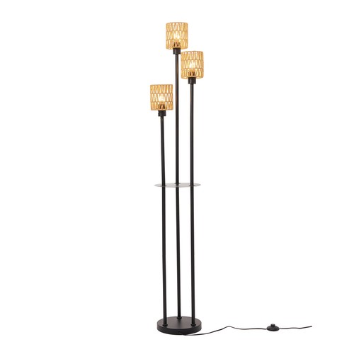 Light boho decor floor - 3-light,