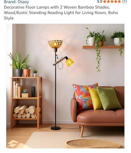 Osasy tall floor lamp boho - lamp,