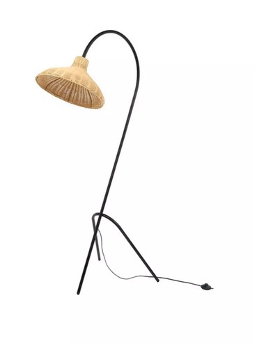 Arched floor lamp with - arched,