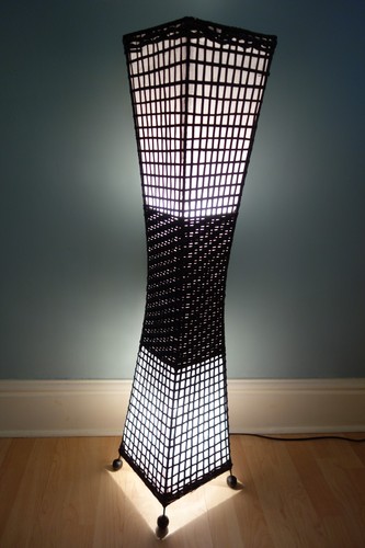 Rattan balinese floor standing - rattan,