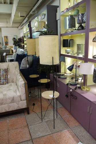 Round floor lamp - floor,