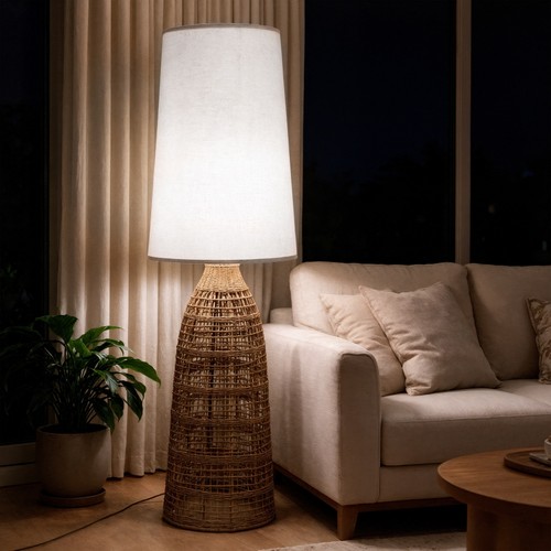 Rattan wicker floor - rattan,