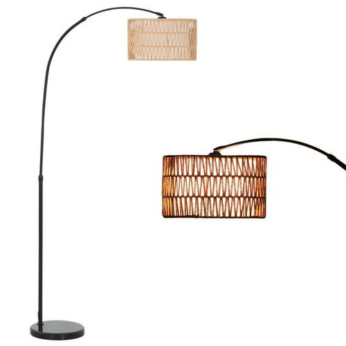 Rattan floor lamp for - rattan, living