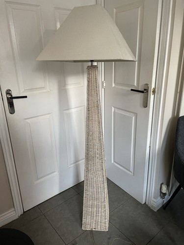 Floor lamp rattan pyramid - lamp,